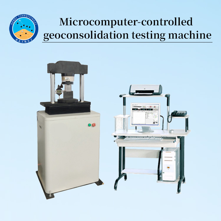Computer controlled automated geoconsolidation test equipment