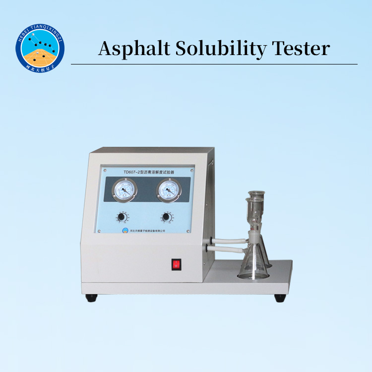 Laboratory Asphalt Solubility Tester Bitumen Solubility Tester for Pavement Construction