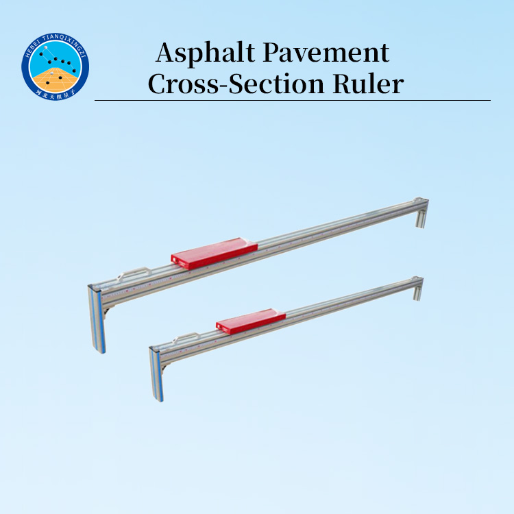 Rutting Test Ruler for Asphalt Pavement Cross-Section Measurement
