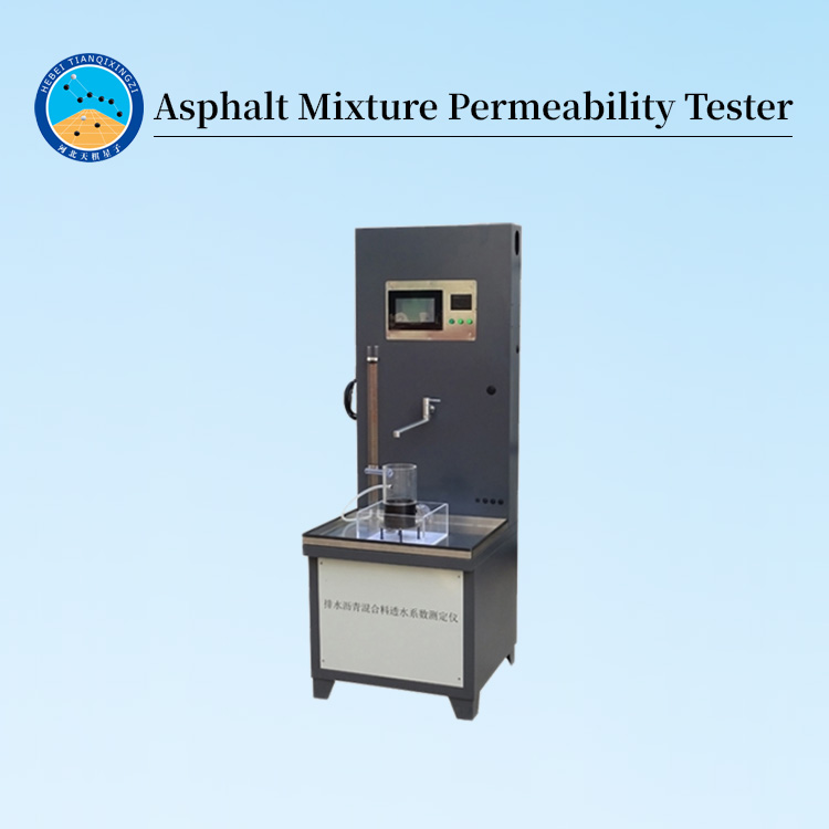 Bituminous Mixtures Permeability Tester for Laboratory Use