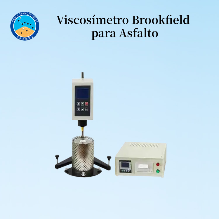 Viscosímetro Brookfield para asfalto para pruebas de viscosidad dinámica