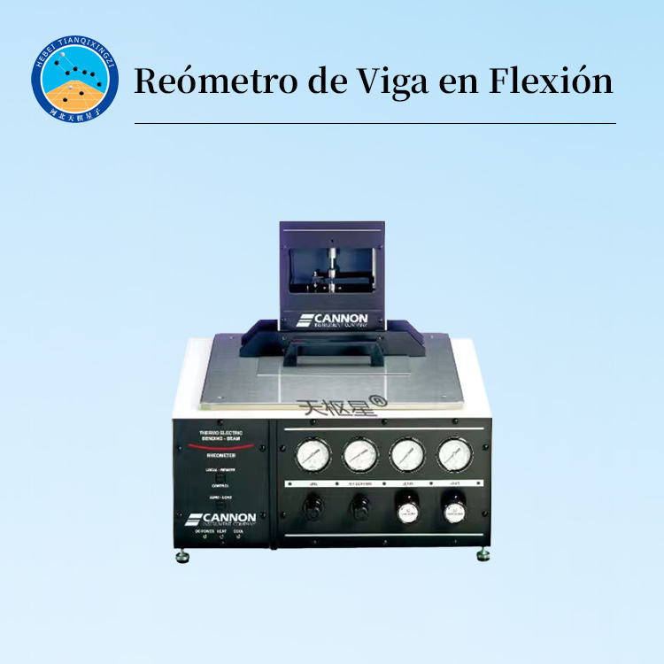 Reómetro de Viga en Flexión (BBR) para Asfalto a Baja Temperatura
