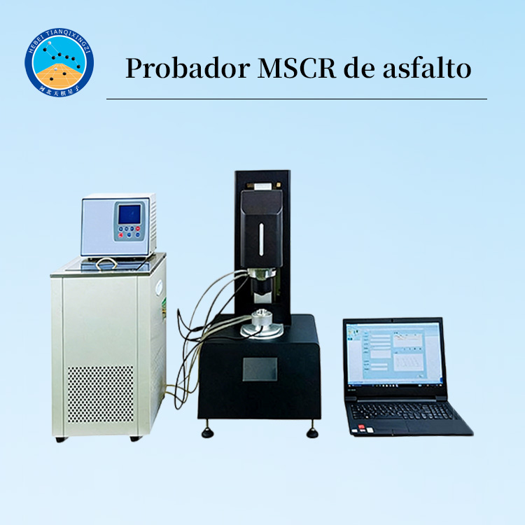 Probador MSCR de asfalto de fluencia y recuperación por esfuerzo múltiple