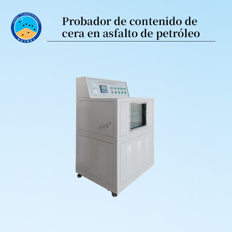 Analizador de Contenido de Cera en Asfalto y Petróleo Crudo