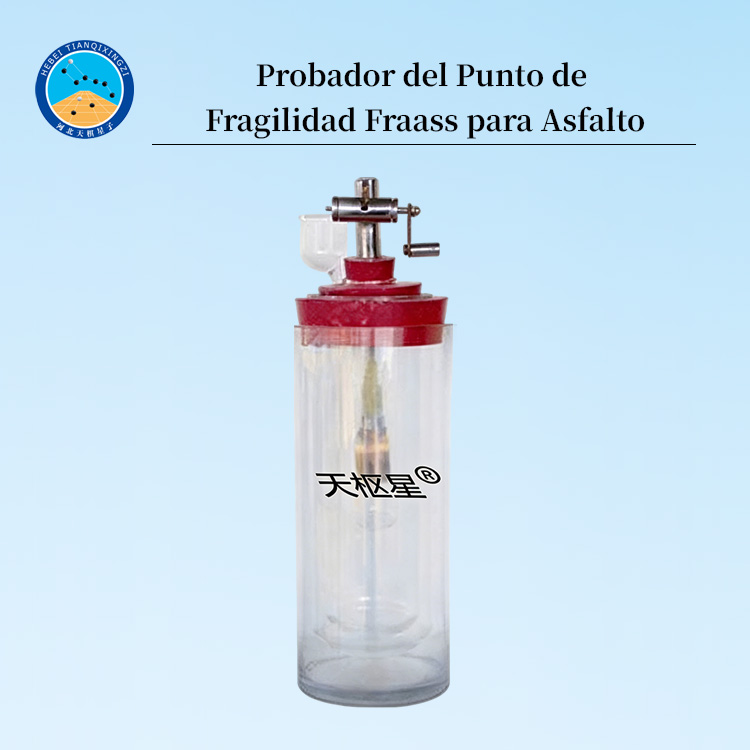 Probador del Punto de Fragilidad del Asfalto por el Método Fraass