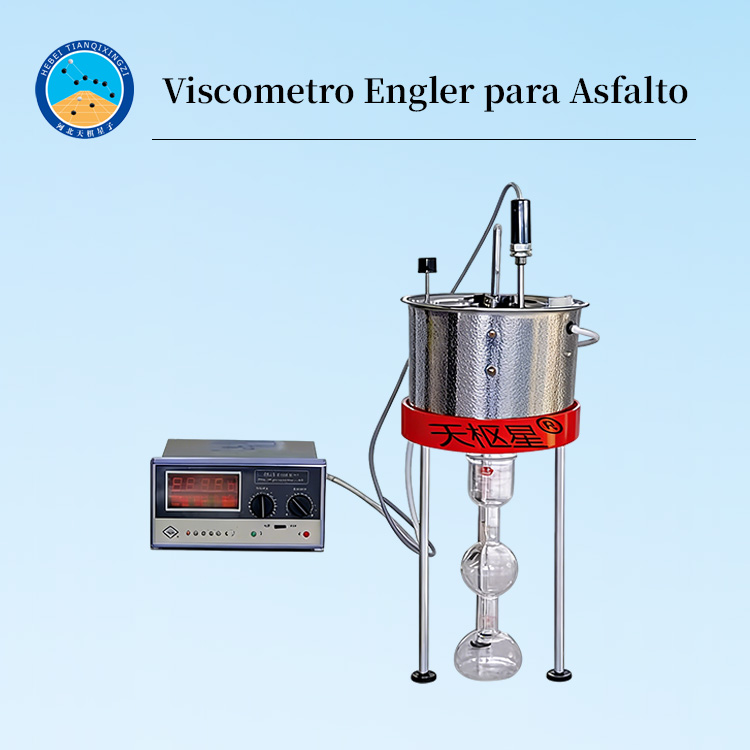 Viscómetro Engler de Asfalto Tipo Dividido para Laboratorio