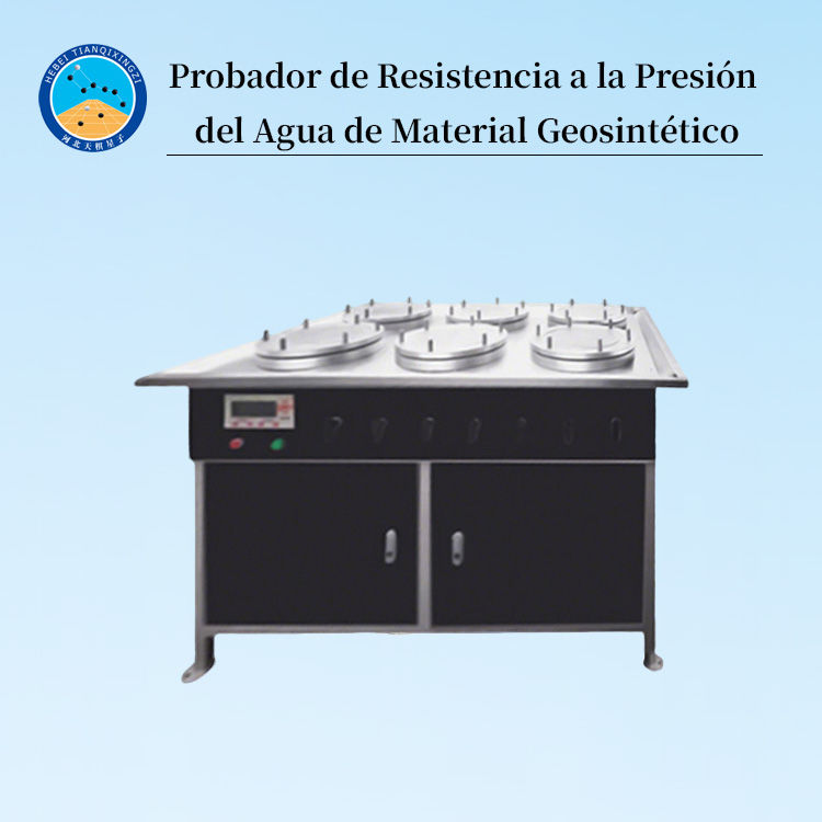 Máquina de Ensayo de Permeabilidad de Agua para Geosintéticos