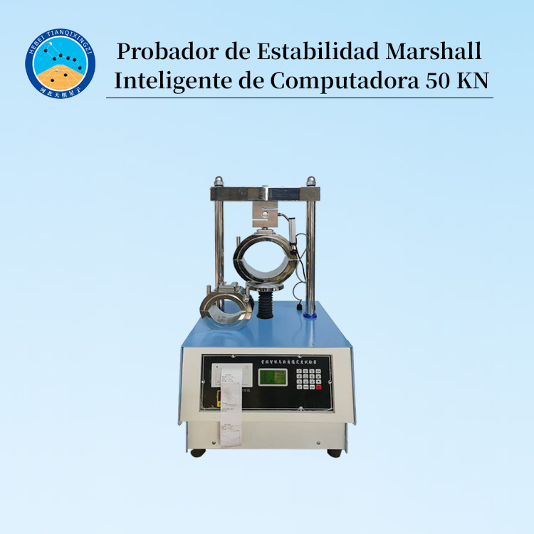 Máquina de Ensayo de Estabilidad Marshall para Mezclas Bituminosas