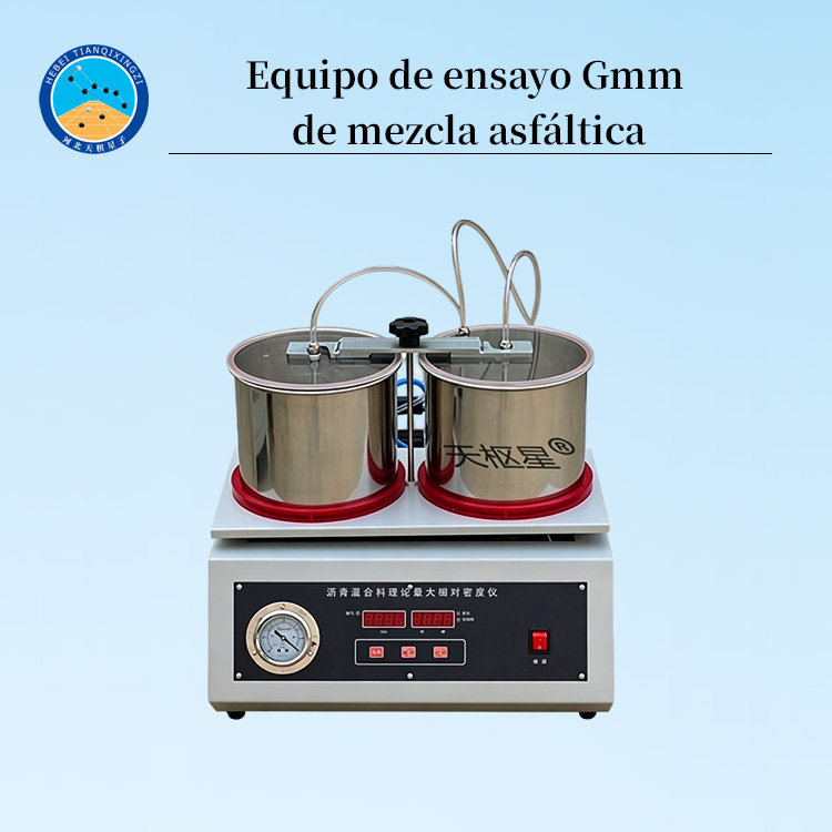 Equipo Gmm para mezcla asfáltica (densidad máxima)