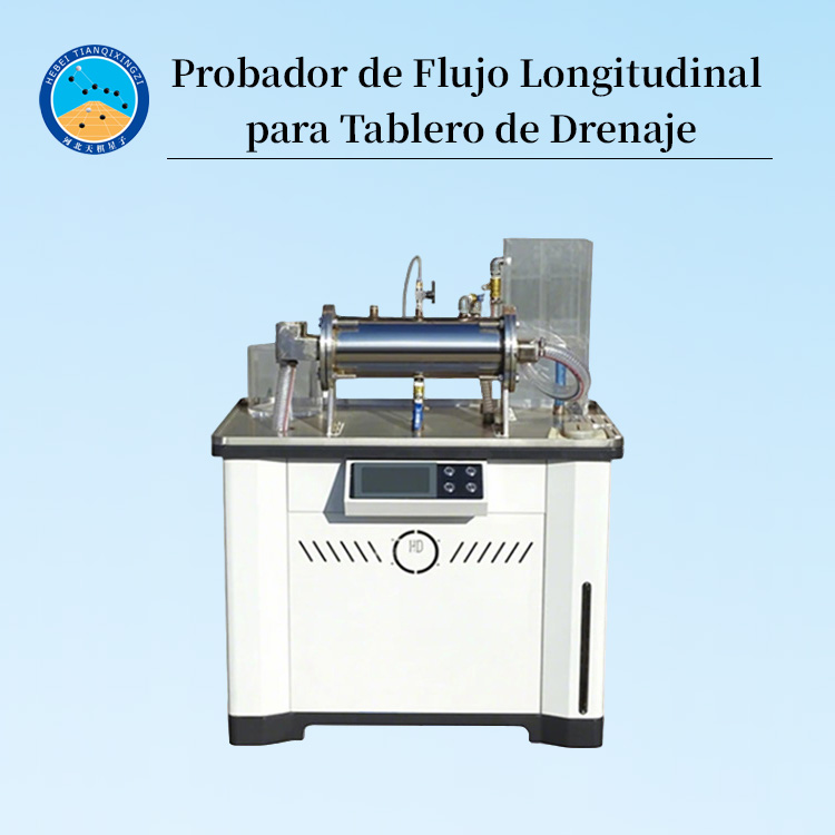 Medidor automático de flujo de agua longitudinal con tablero de drenaje de plástico