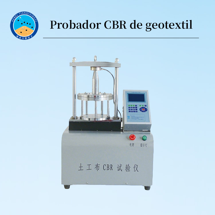 Máquina de Ensayo de Perforación CBR para Geotextiles