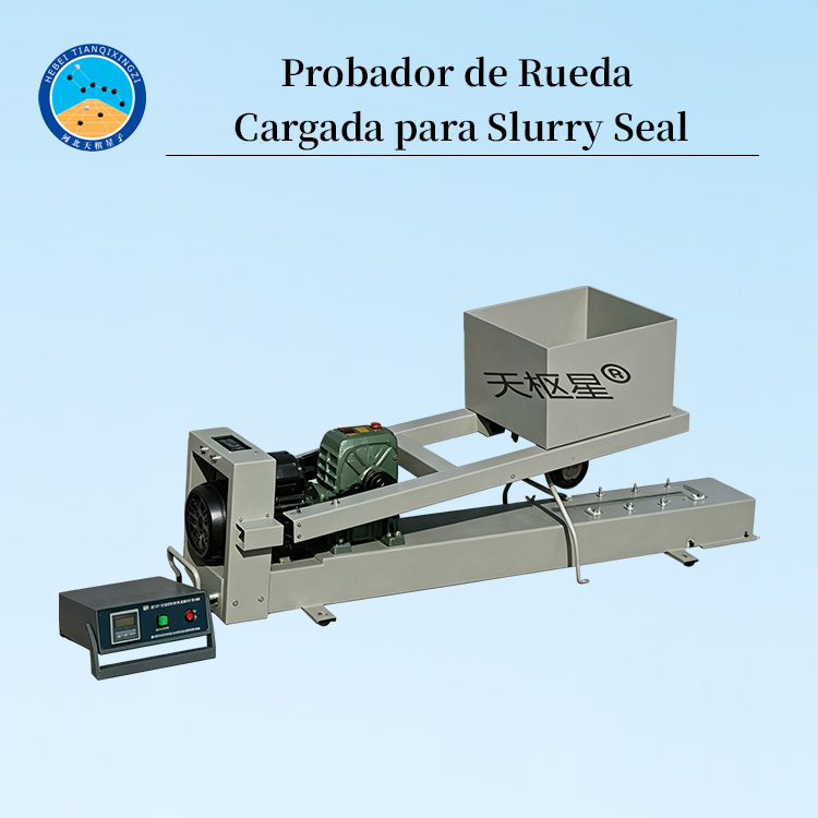 Probador de Adherencia de Arena con Rueda Cargada para Slurry Seal