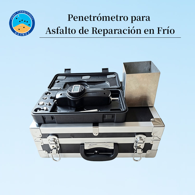 Penetrómetro para Asfalto de Reparación en Frío