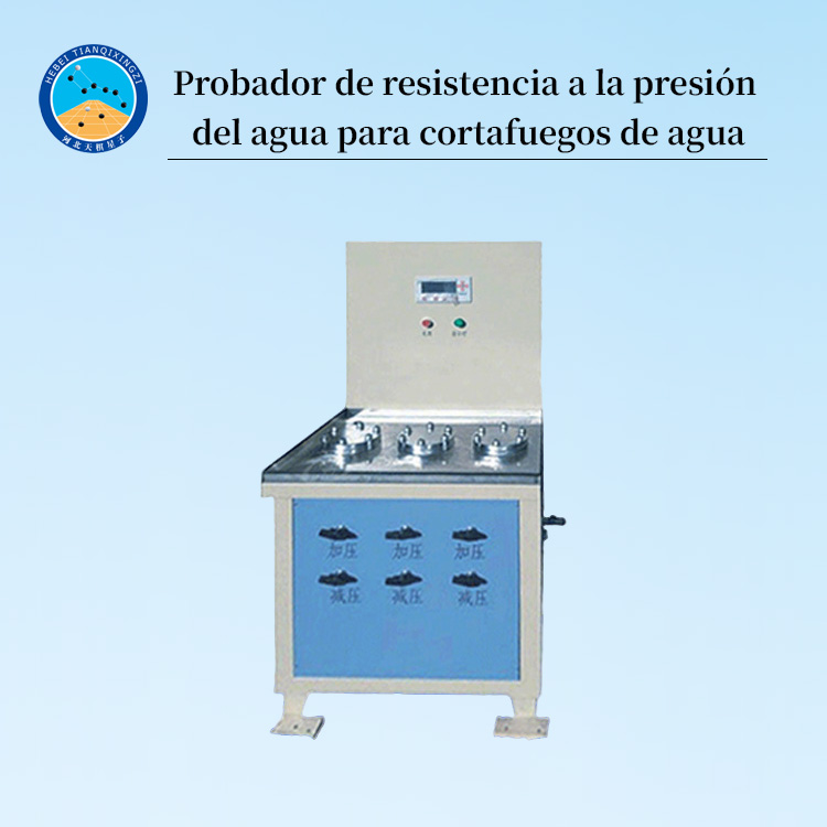 Máquina de Ensayo de Impermeabilidad y Resistencia a Presión de Agua para Waterstop