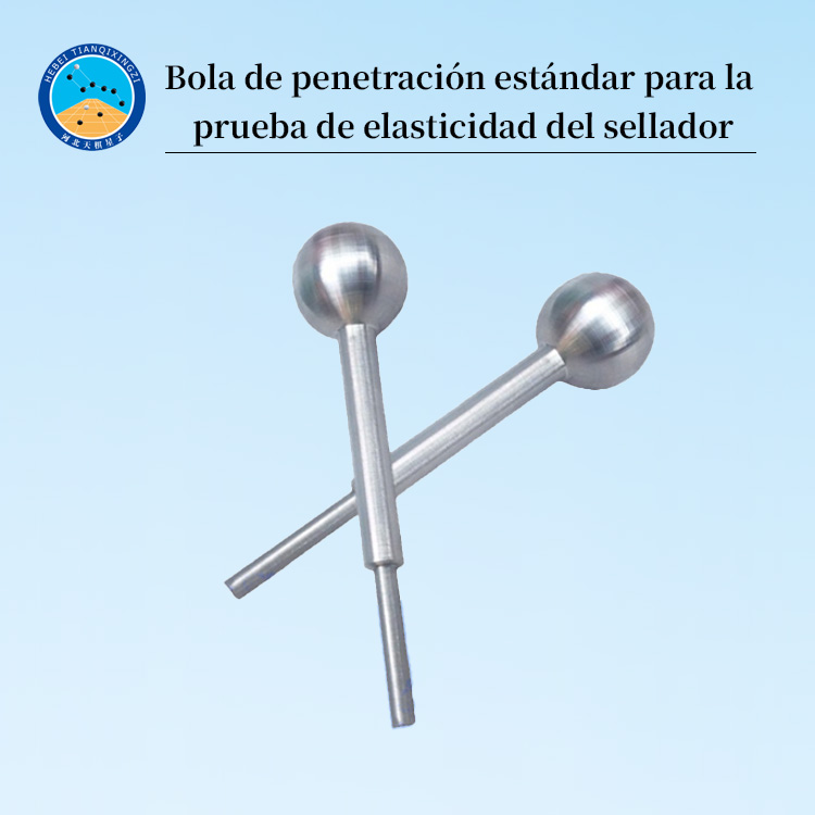 Balín de penetración estándar para ensayo de elasticidad de sellador de pavimento caliente