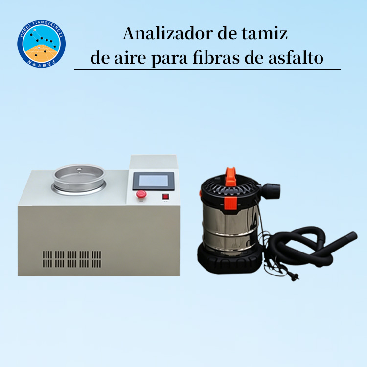 Máquina dispersora de fibras para pavimentos de asfalto