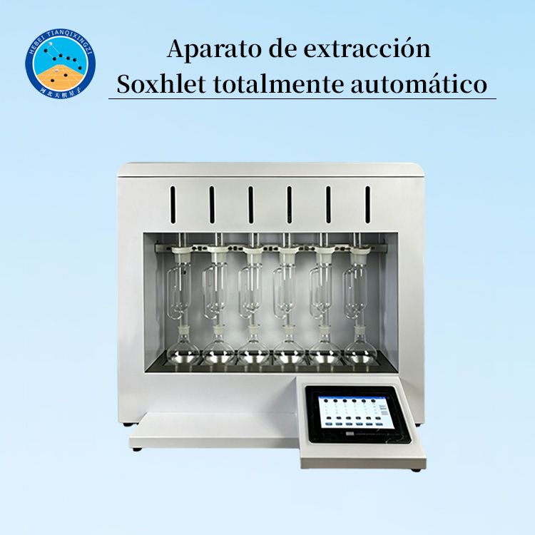 Aparato de extracción Soxhlet totalmente automático de laboratorio