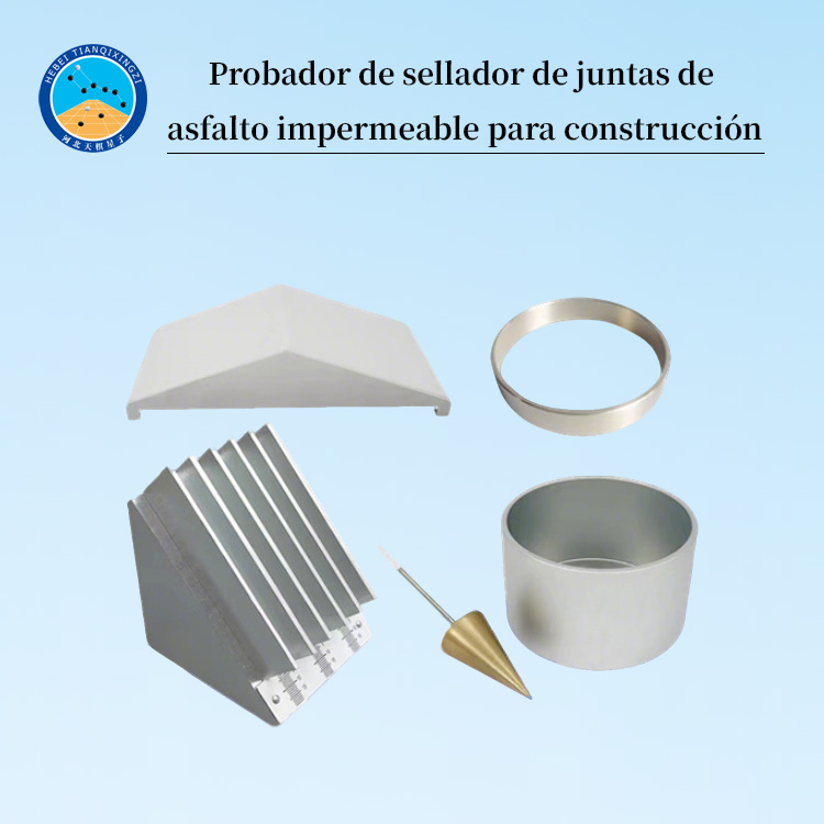 Probador de sellador de juntas de asfalto impermeable para construcción