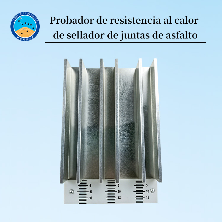 Probador de resistencia al calor de sellador de juntas de asfalto