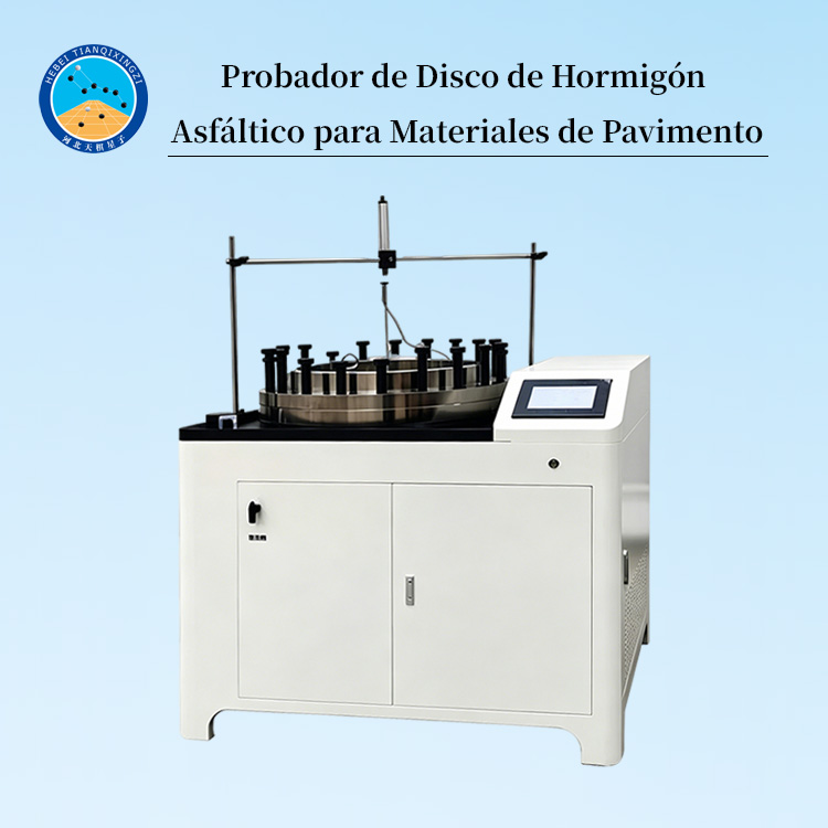 Probador de Disco de Hormigón Asfáltico para Materiales de Pavimento