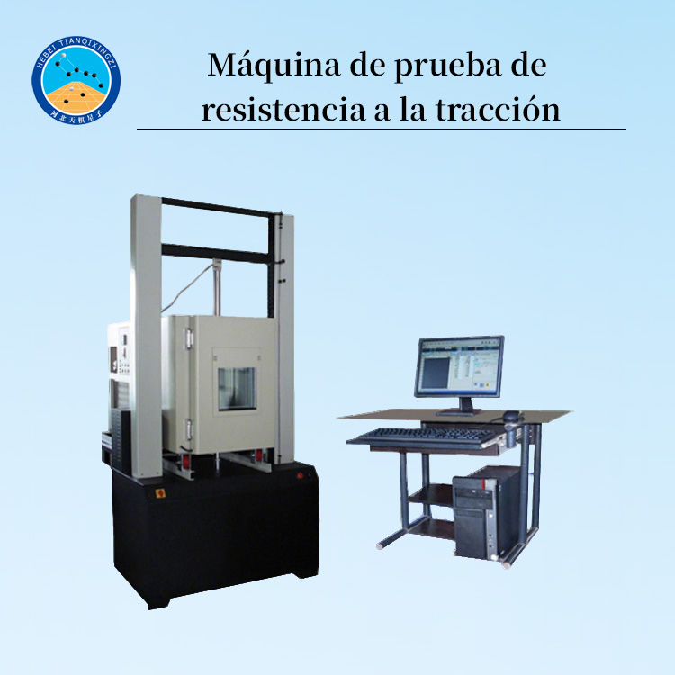 Máquina de Ensayo de Tracción para Sellador de Grietas Asfálticas -50°C a 50°C