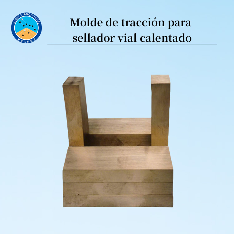 Molde de Ensayo de Tracción para Sellador de Grietas en Asfalto