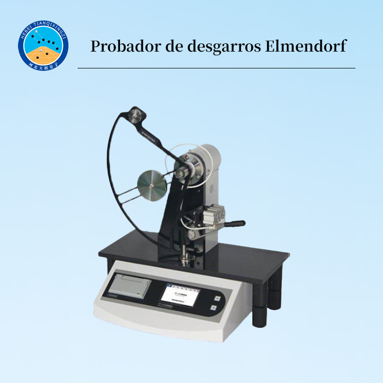 Probador electrónico de desgarro de películas y láminas de laboratorio Elmendorf
