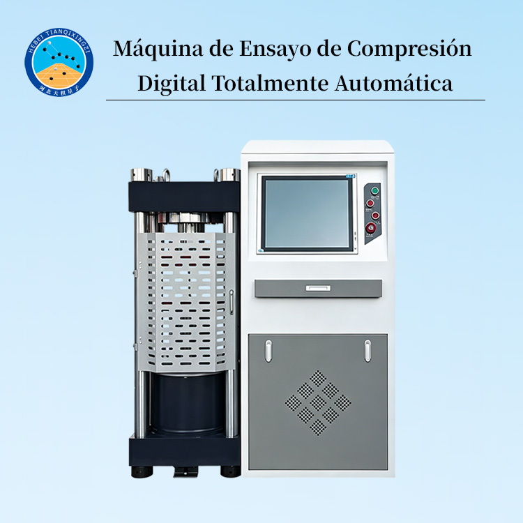 Máquina de Ensayo de Compresión Digital Totalmente Automática