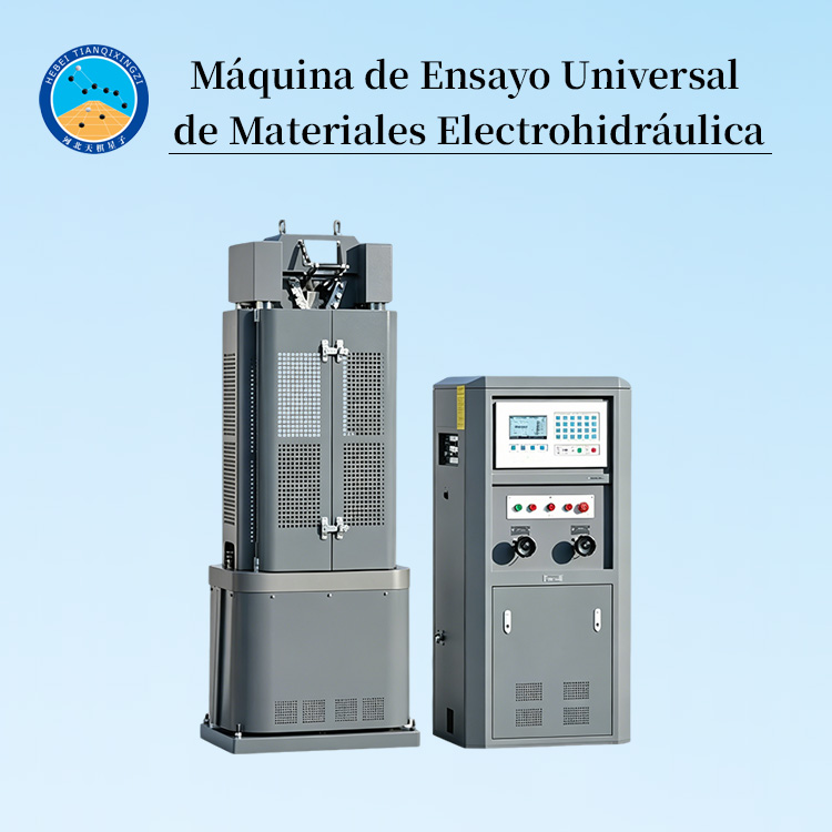 Máquina de Ensayo Universal de Materiales Electrohidráulica