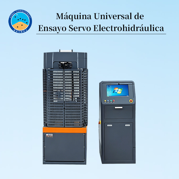 Máquina Universal de Ensayo Servo Electrohidráulica (Modelo para Centro de Ensayos)