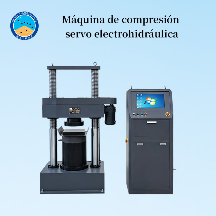 Máquina de compresión servo electrohidráulica