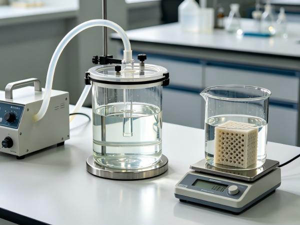 Método de Vacío de Arquímedes para la Determinación de la Densidad de Materiales