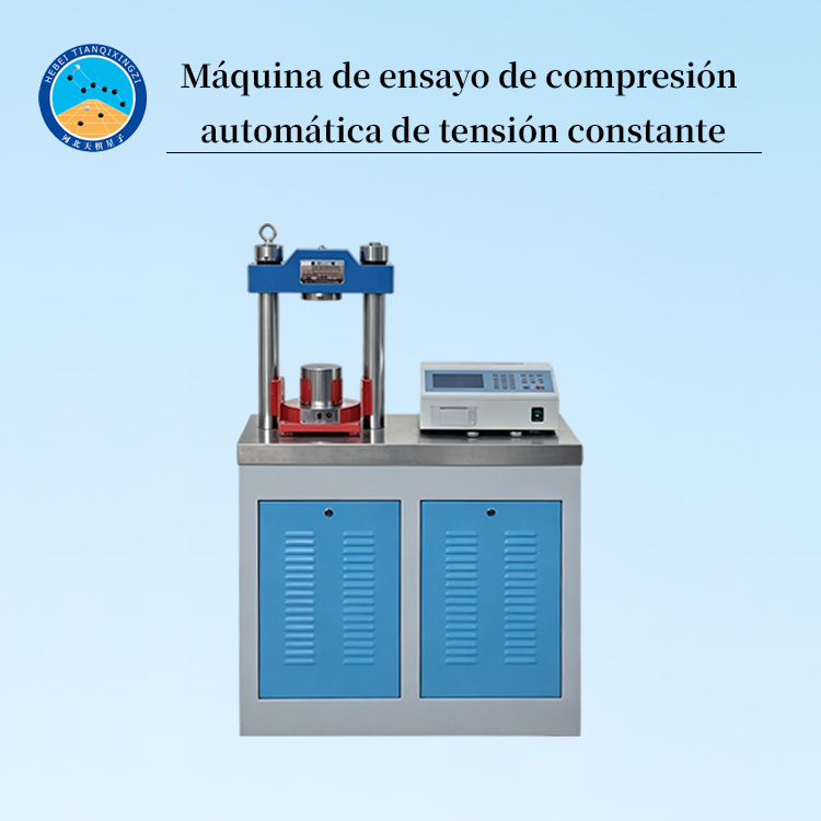 Máquina de ensayo de compresión automática de tensión constante
