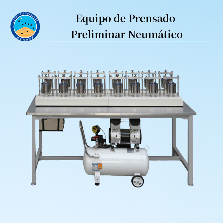 Aparato de preprensado neumático totalmente automático
