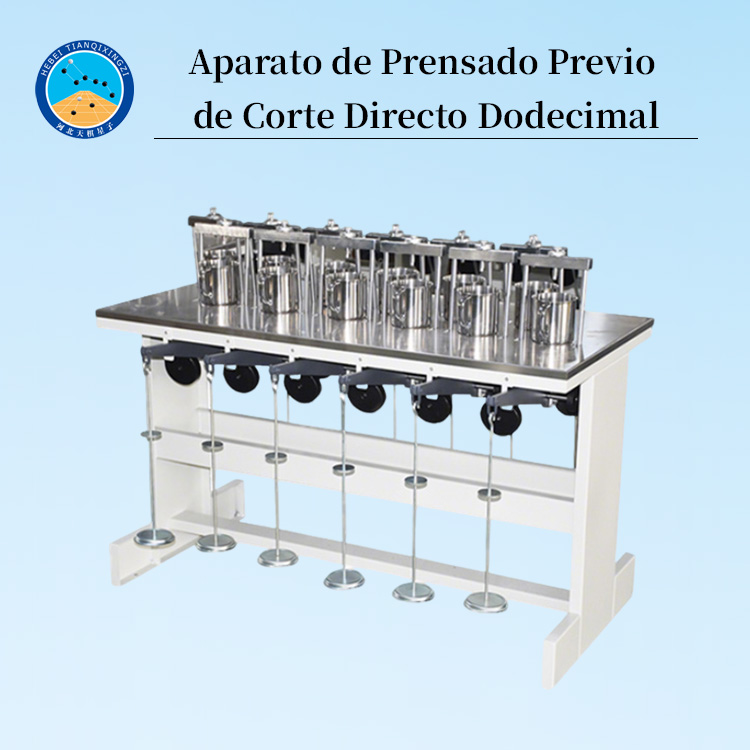 Aparato de Ensayo de Corte Directo Precompresivo