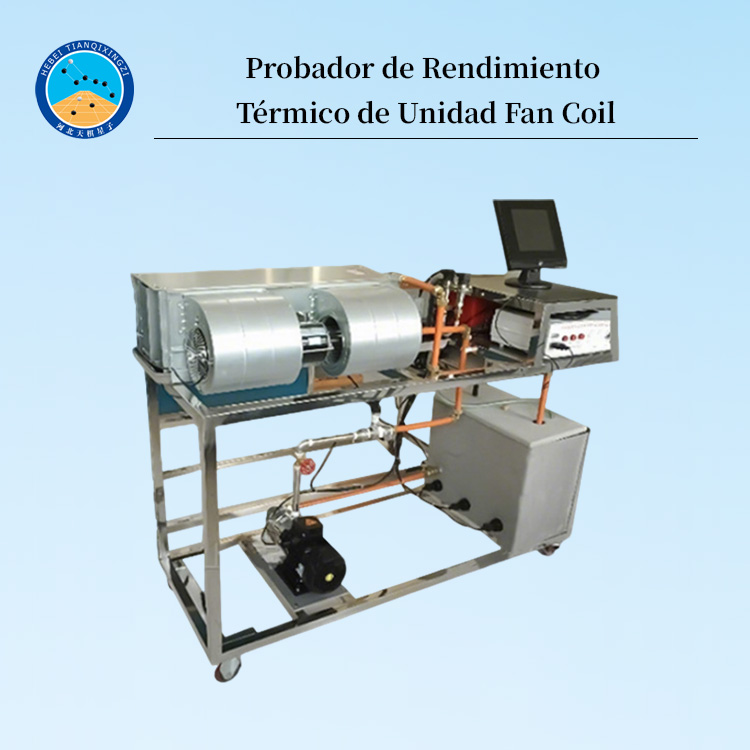 Máquina de pruebas térmicas para unidades fan coil apta para aire acondicionado