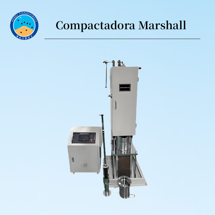 Compactadora Automática Marshall para Ensayo de Asfalto
