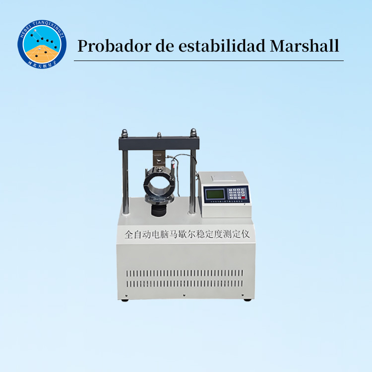 Probador Automático Marshall 30 kN para Asfalto