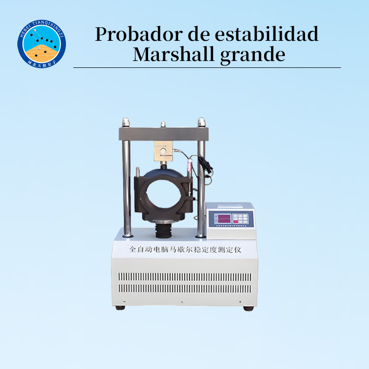 Probador Automático Marshall 50 kN para Asfalto de Laboratorio