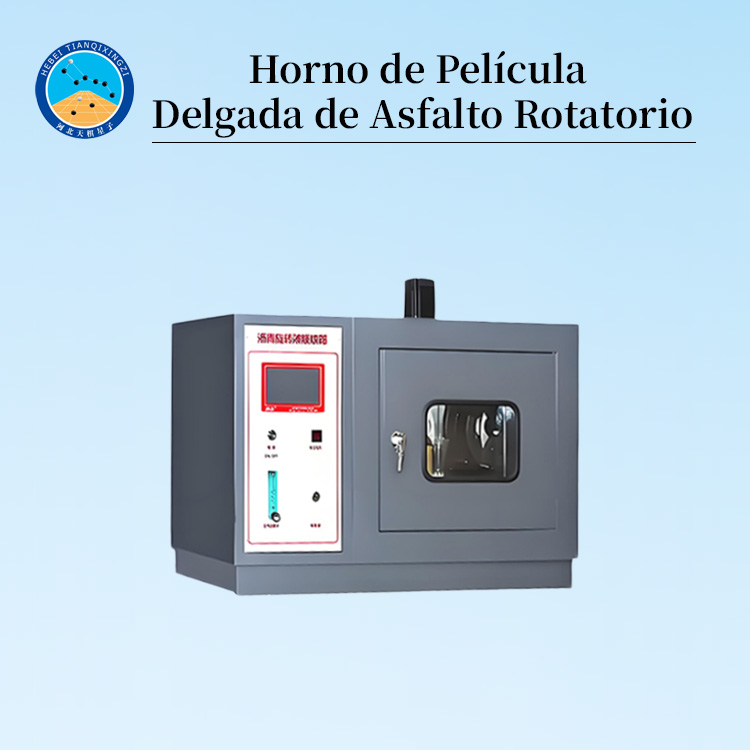 Horno de Película Fina Rodante (RTFOT) para Ensayo de Envejecimiento de Asfalto y Betún