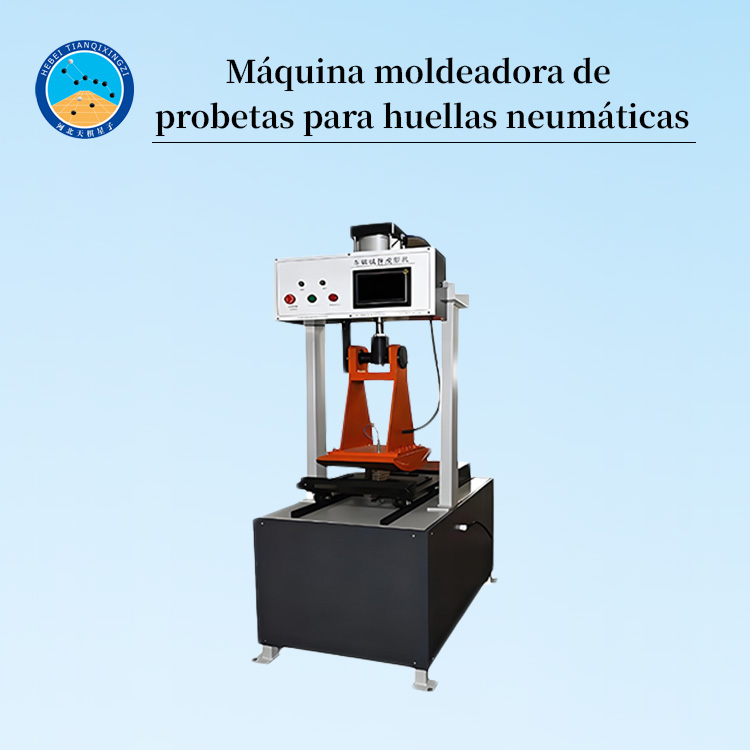 Máquina Neumática para Moldeo de Muestras de Ensayo de Hundimiento de Asfalto y Betún