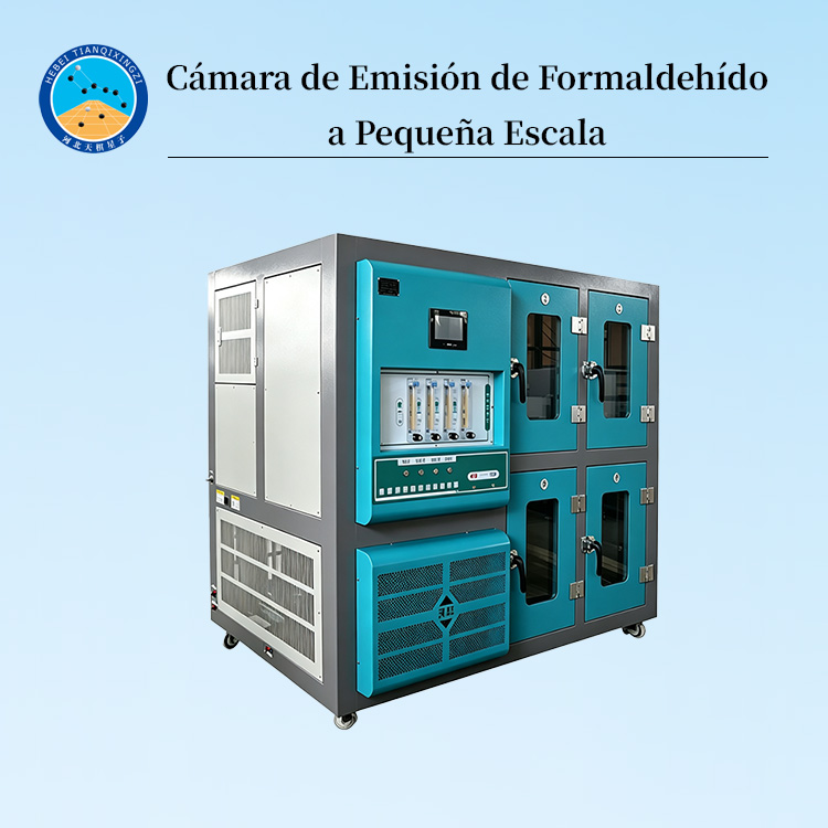 Cámara de Emisión de Formaldehído a Pequeña Escala