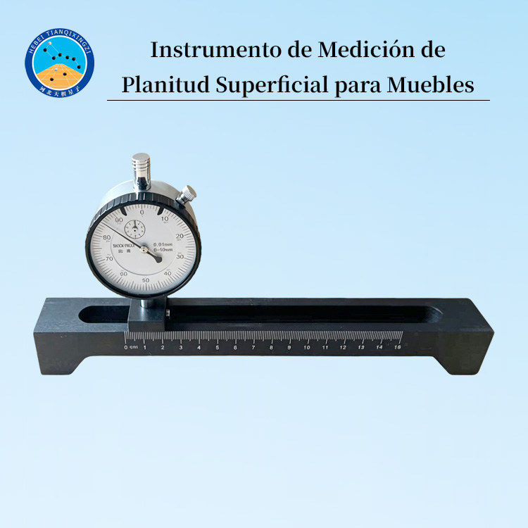 Instrumento de Medición de Planitud Superficial para Muebles