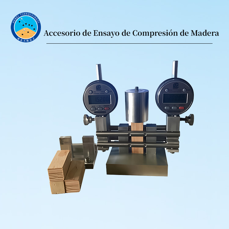 Accesorio de Ensayo de Compresión de Madera