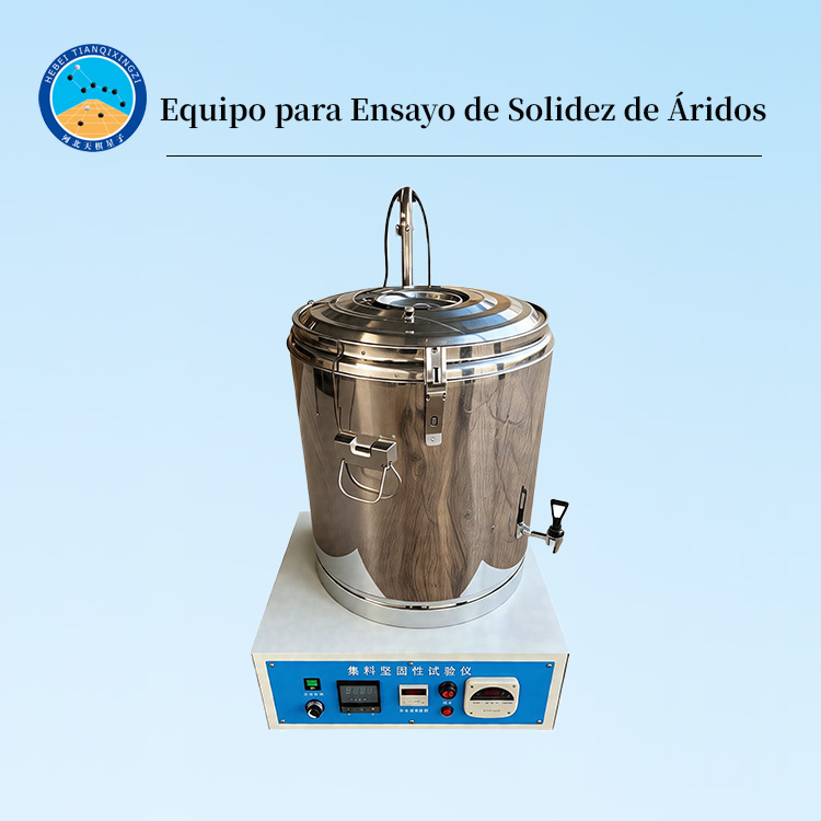 Equipo para Ensayo de Solidez de Áridos
