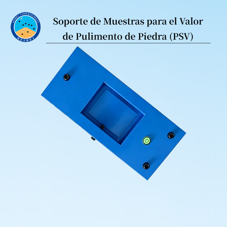 Soporte de Muestras para el Valor de Pulimento de Piedra (PSV)
