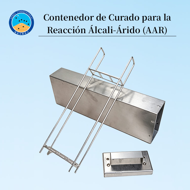 Contenedor de Curado para la Reacción Álcali-Árido (AAR)