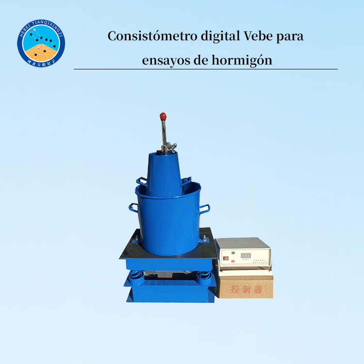 Consistómetro digital Vebe para ensayos de hormigón