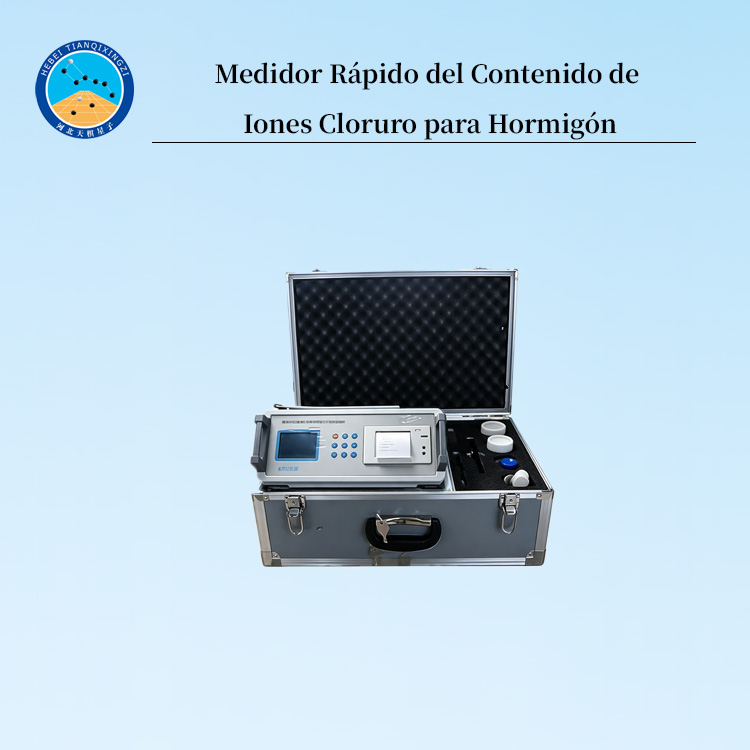 Medidor Rápido del Contenido de Iones Cloruro para Hormigón