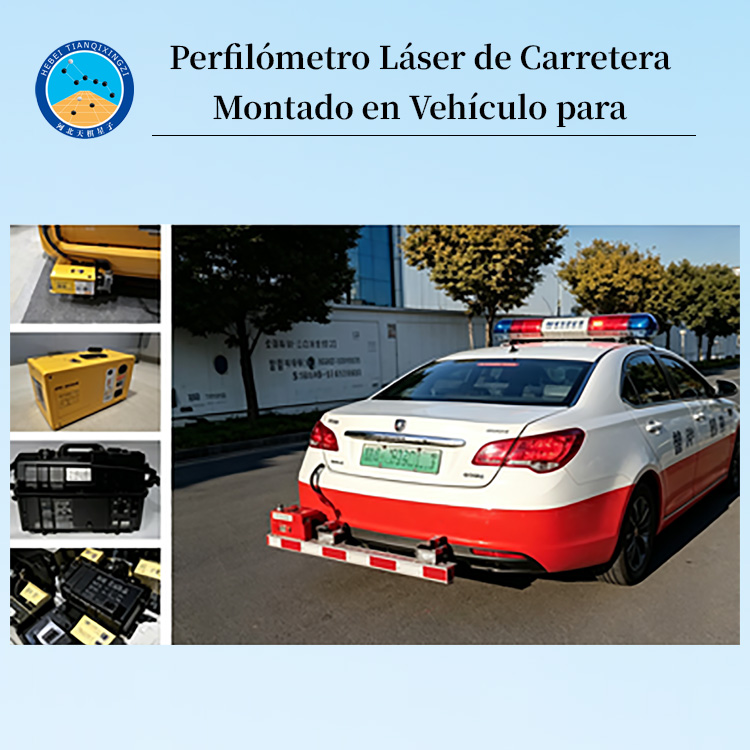 Perfilómetro Láser de Carretera Montado en Vehículo para IRI